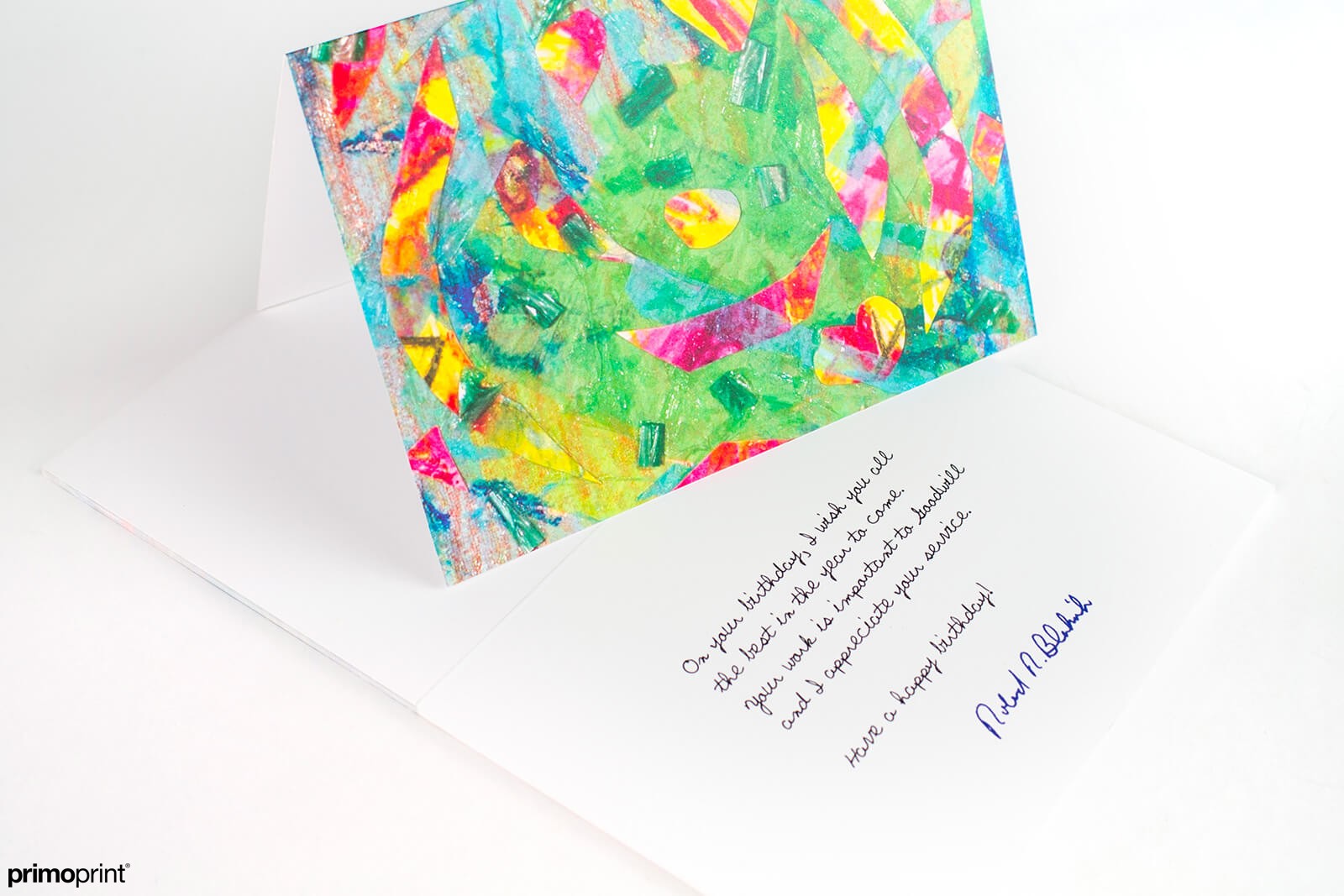 14PT Uncoated Greeting Card