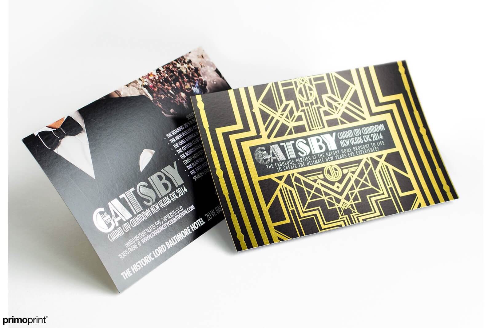 Inline Foil Postcard