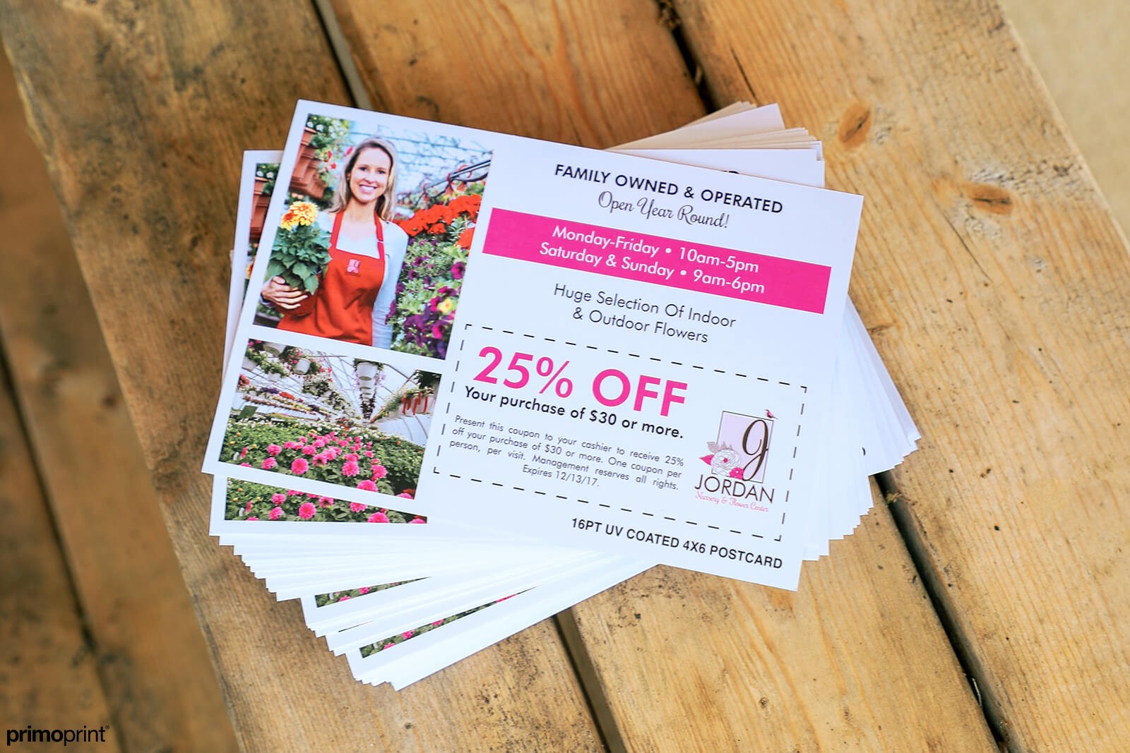Glossy UV Coated Postcards