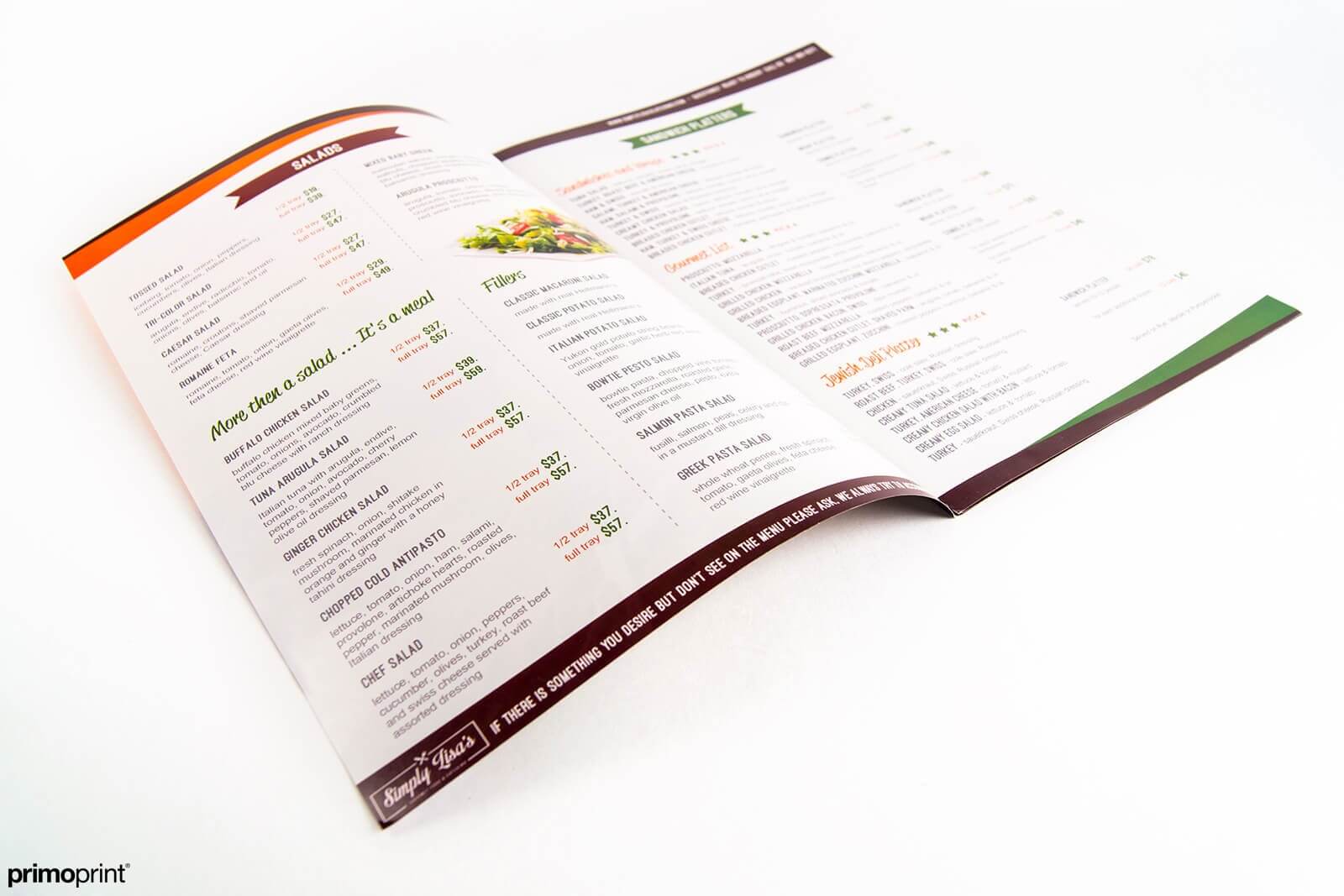 80LB Gloss Book w/ Aqueous Coating Brochures & Flyers