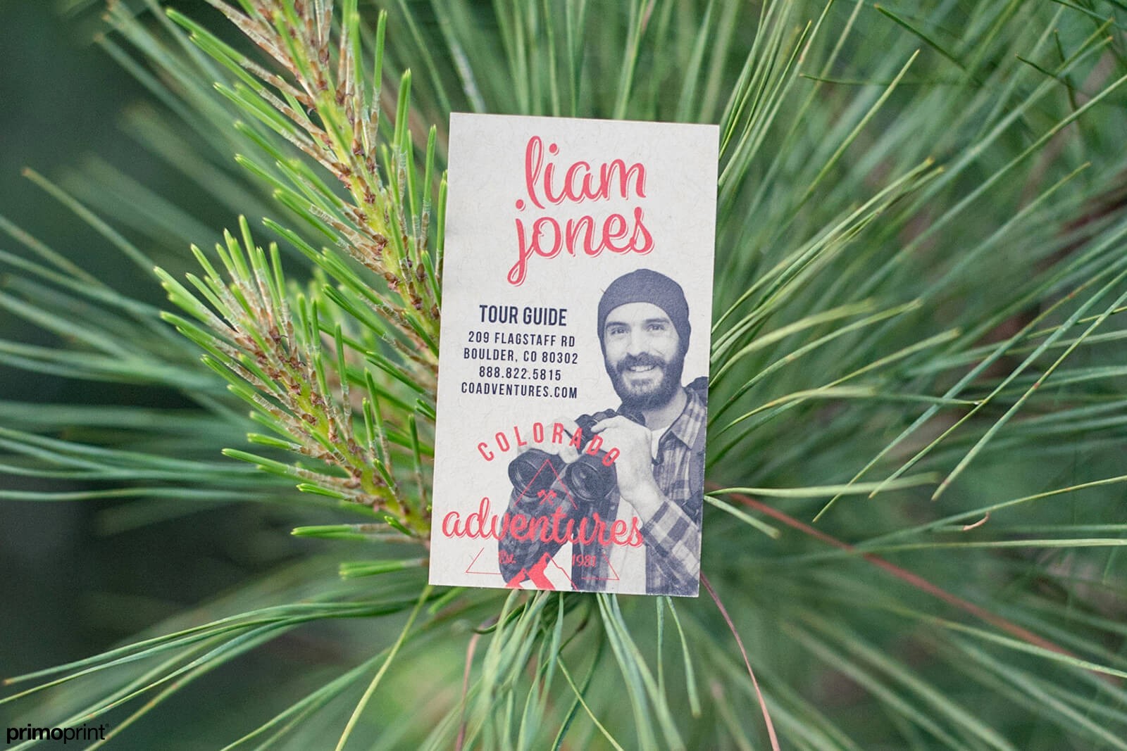 18pt Kraft Business Cards