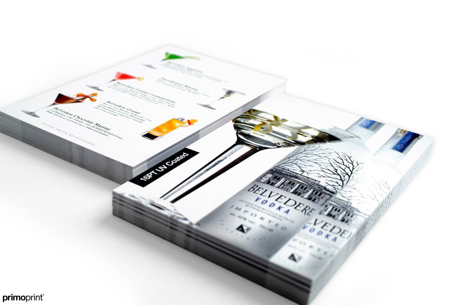 Glossy UV Coated Postcards