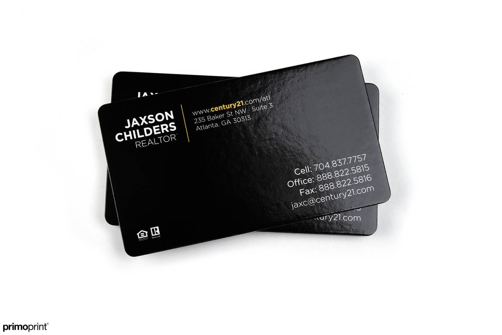 16pt Glossy UV Coated Business Card 