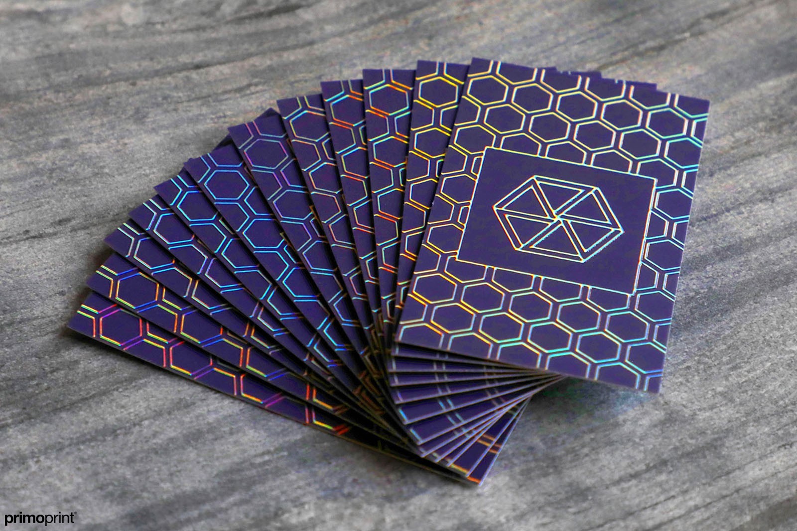 19pt Velvet Business Card Pattern