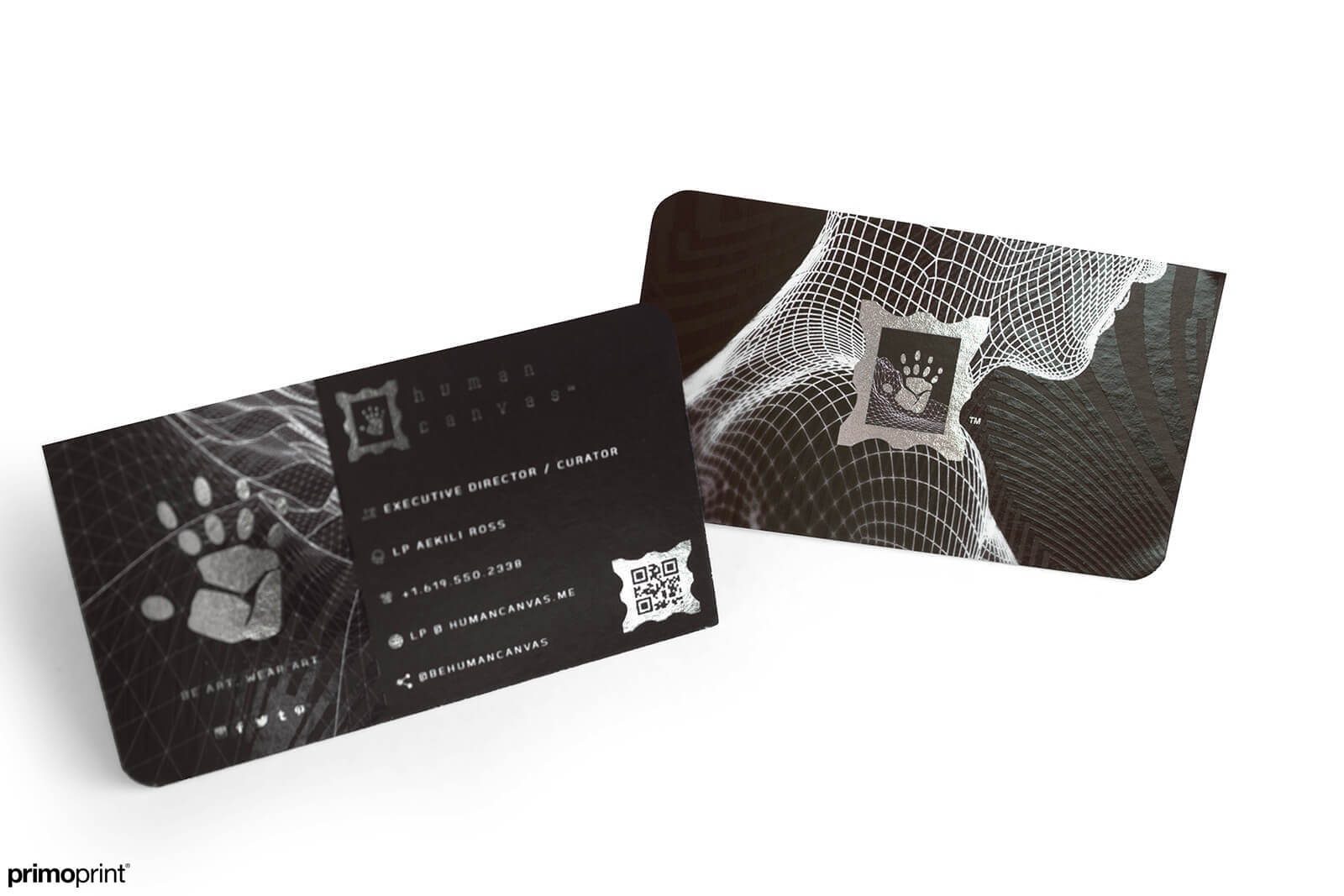 16pt Inline Foil Business Card