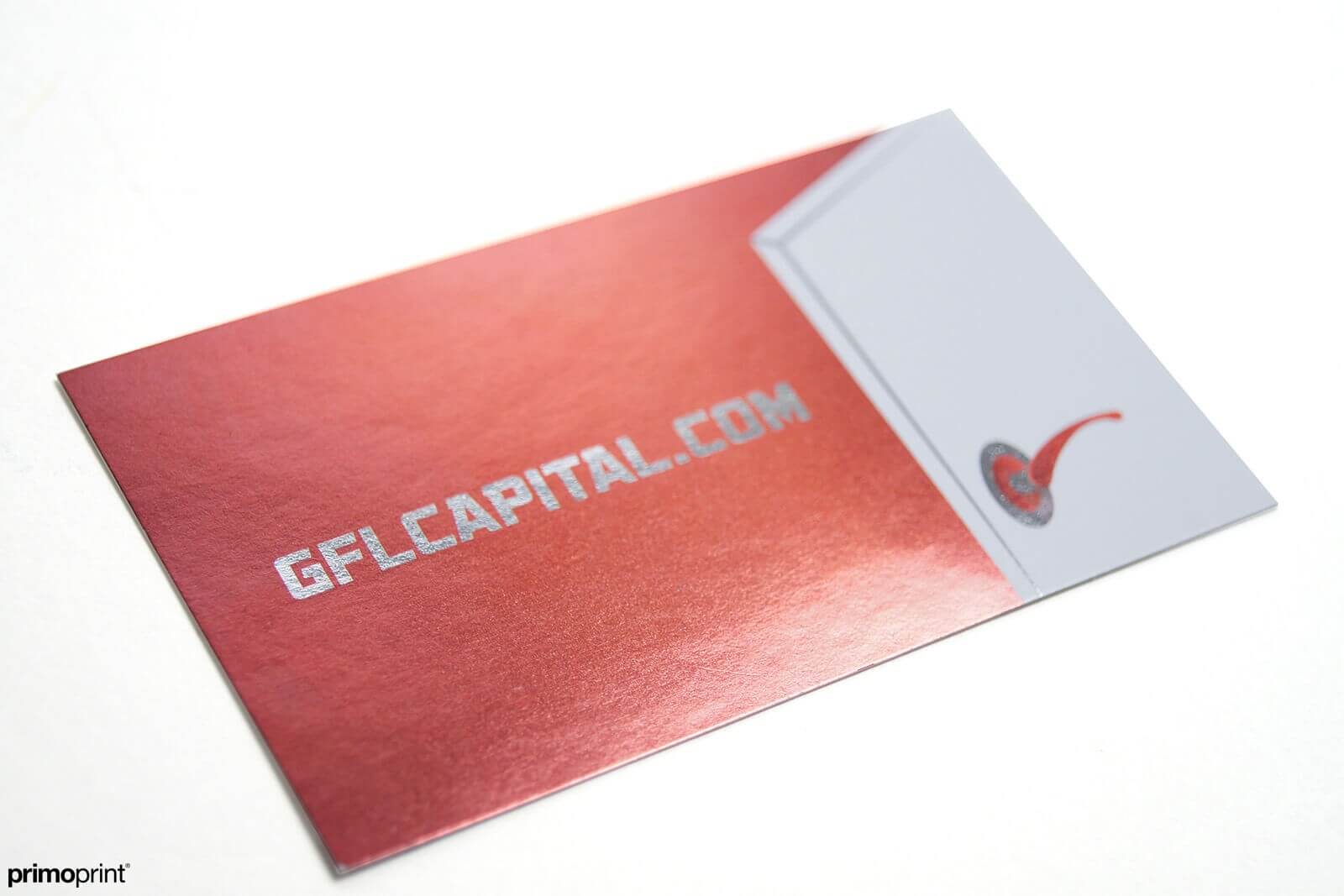 16pt Inline Foil Business Card 