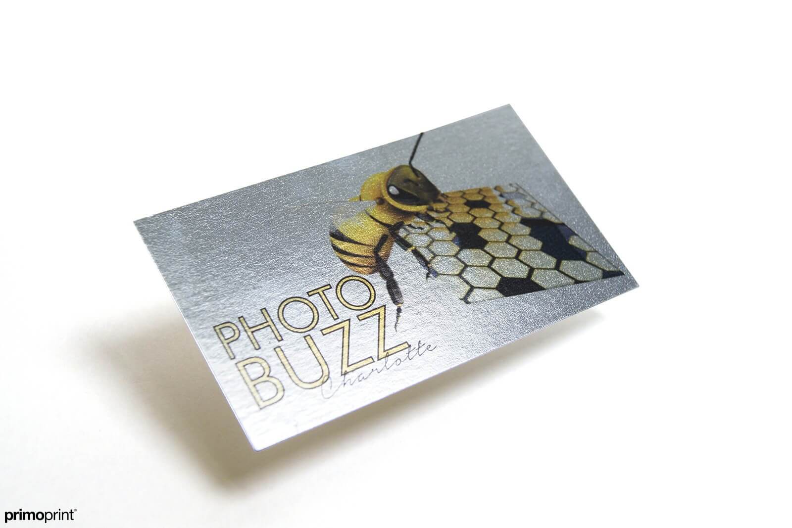 16pt Inline Foil Business Card