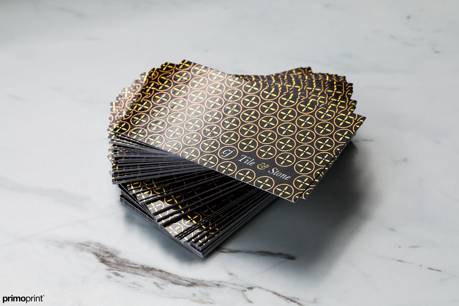 16pt Inline Foil Business Cards