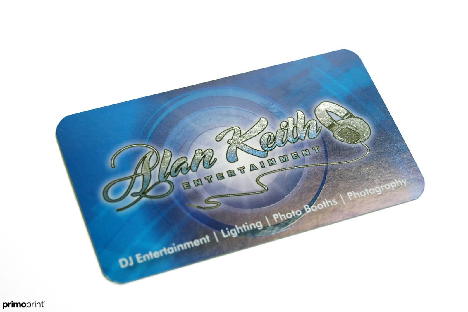 16pt Inline Foil Business Card 