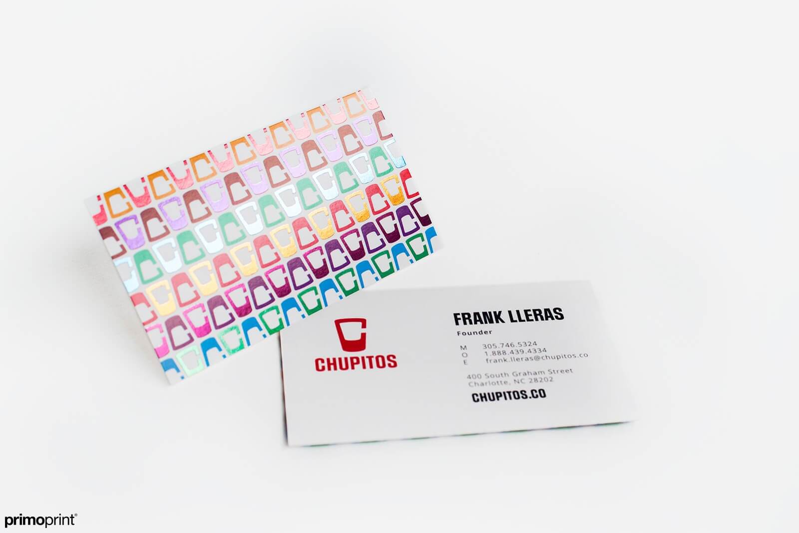 16pt Inline Foil Business Card