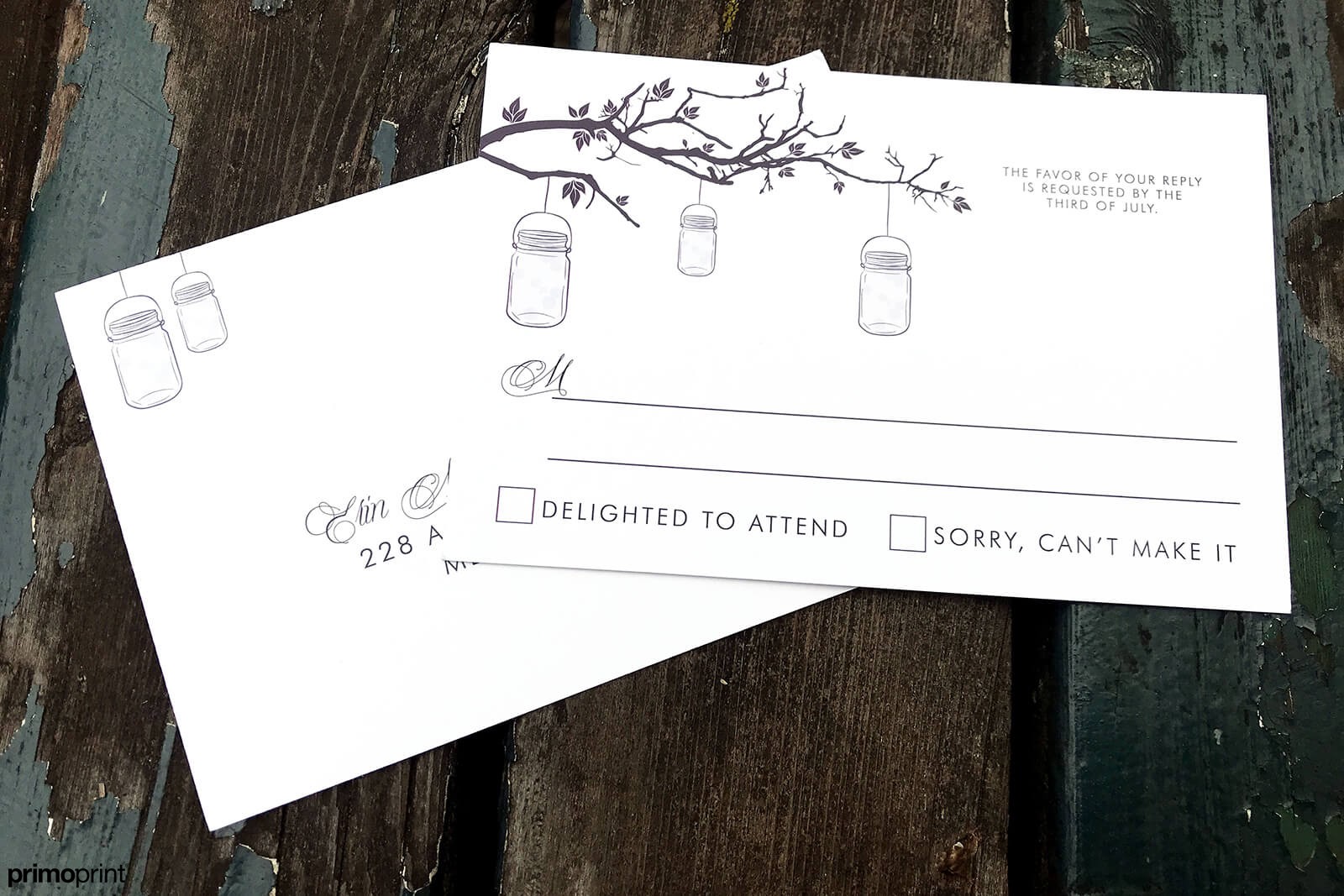 Matte Save-the-Date