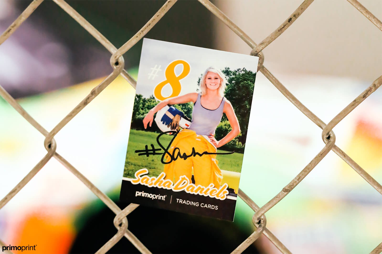 16PT Glossy UV Coated Trading Card