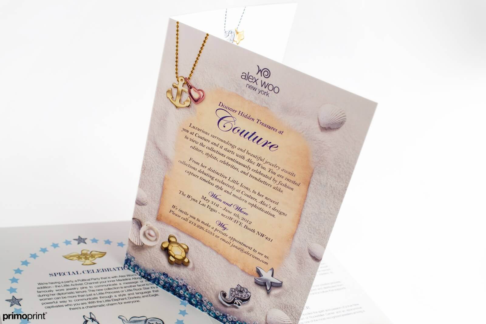 19pt Silk Laminated Greeting Card