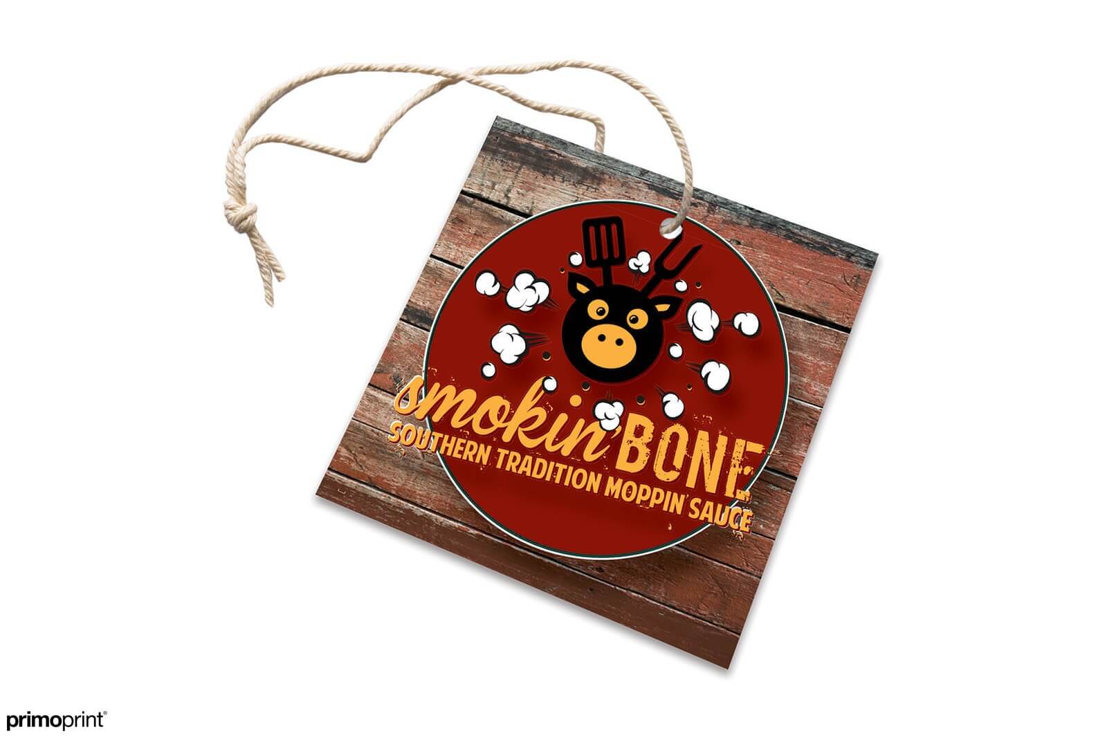 18PT C1S Hang Tag
