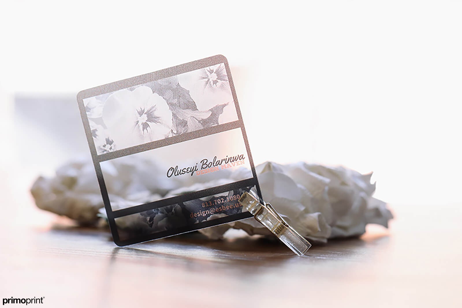 Transparent Business Cards