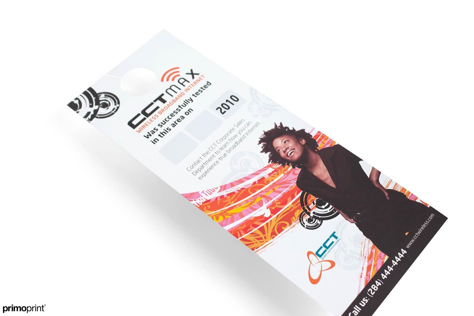 Custom Uncoated Door Hanger 
