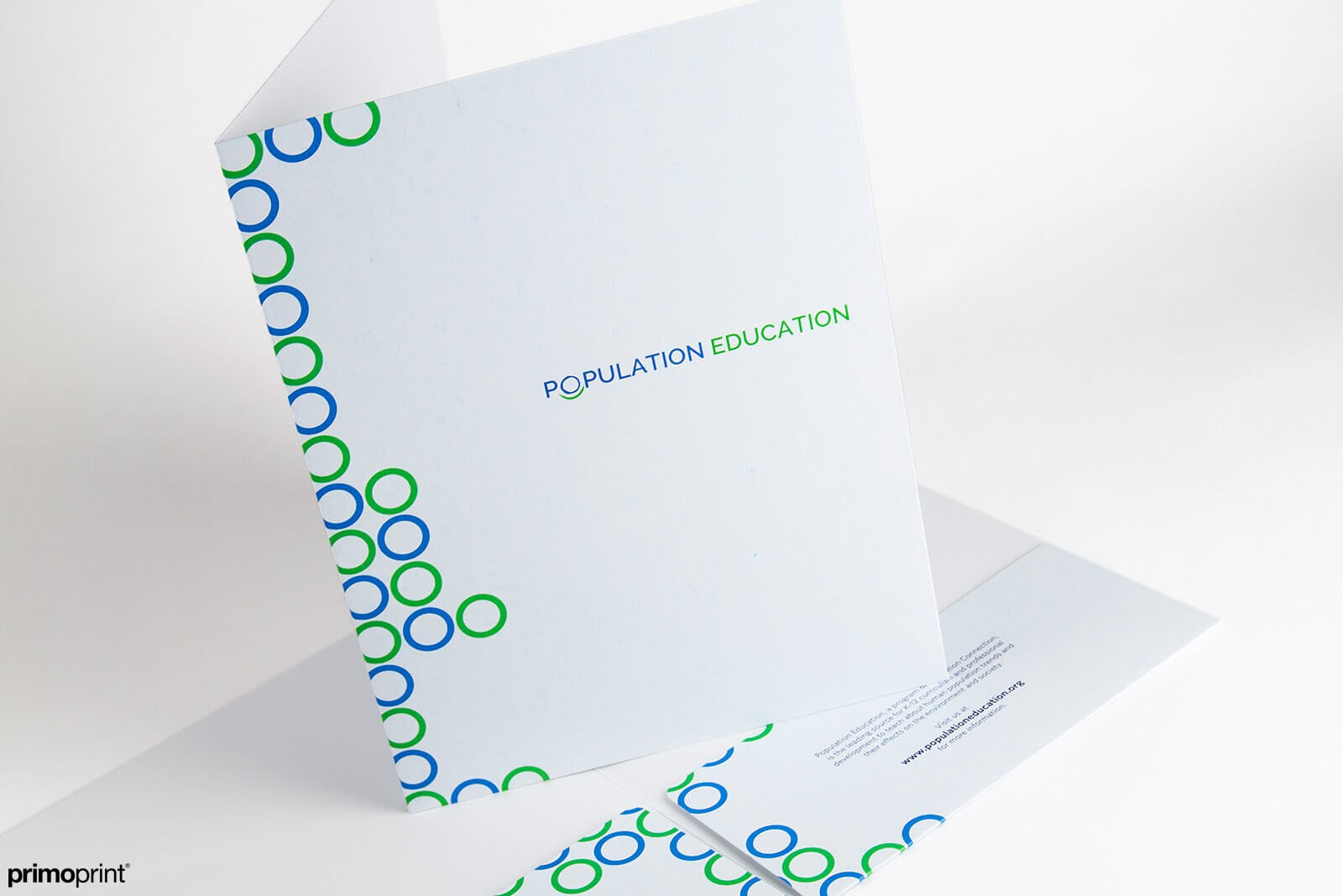 14PT Uncoated Presentation Folder