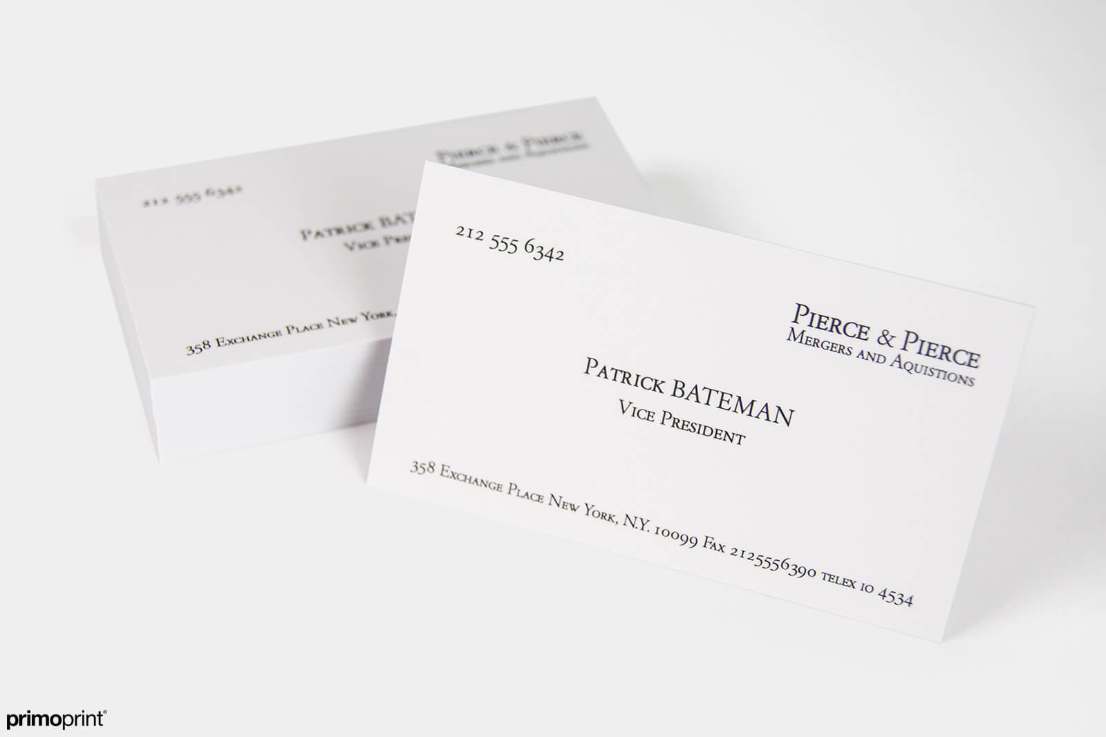 19pt Velvet Laminated Business Card